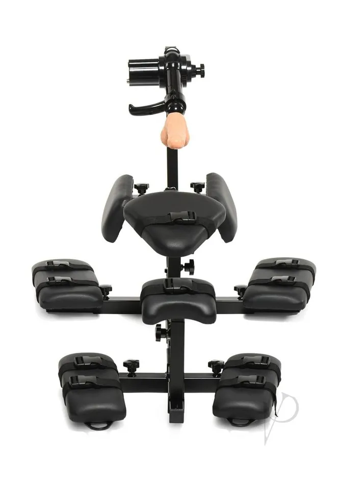 Female Sex Toys Master Series Subversion Deluxe Stockade with Sex Machine