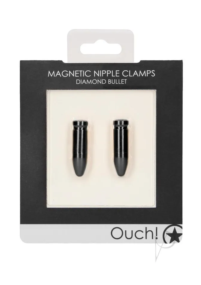 Female Sex Toys Ouch Magnetic Clamps Diamond Bullet Ouch