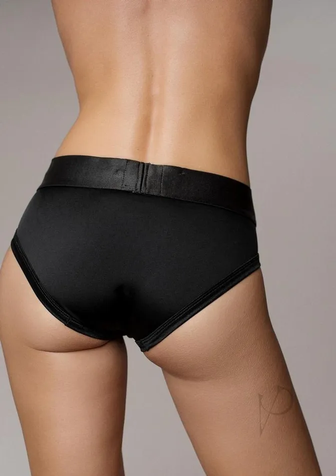 Female Sex Toys Ouch Vibe Strap On High Cut Xssm Blk Ouch