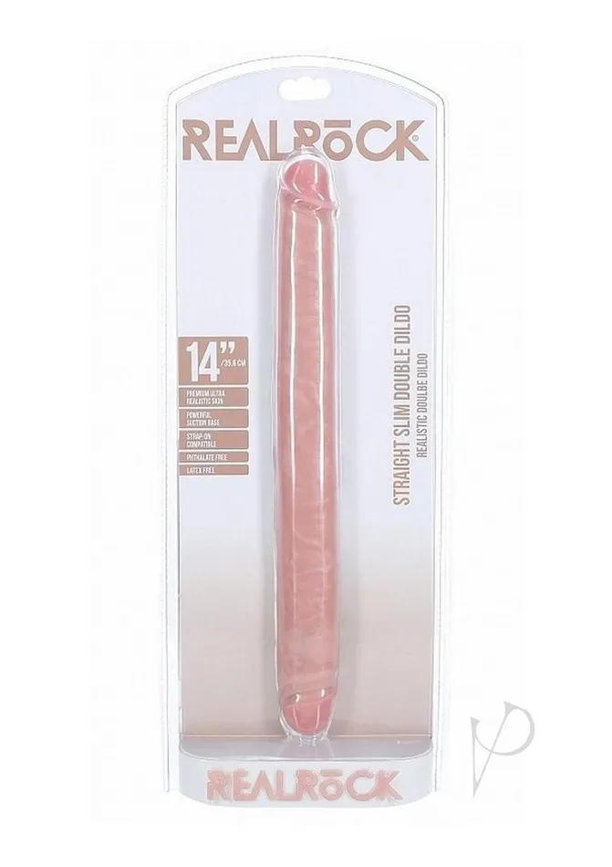 Female Sex Toys Realrock Ultra Slim Dbl End 14 Fle Real Rock