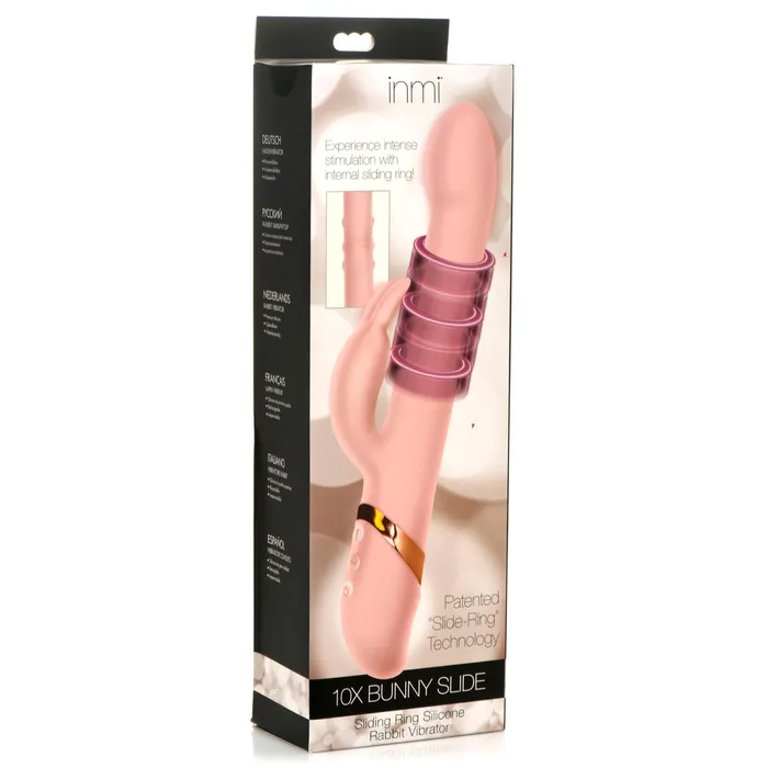 Female Sex Toys XR Brands Bunny Slide Vibrator