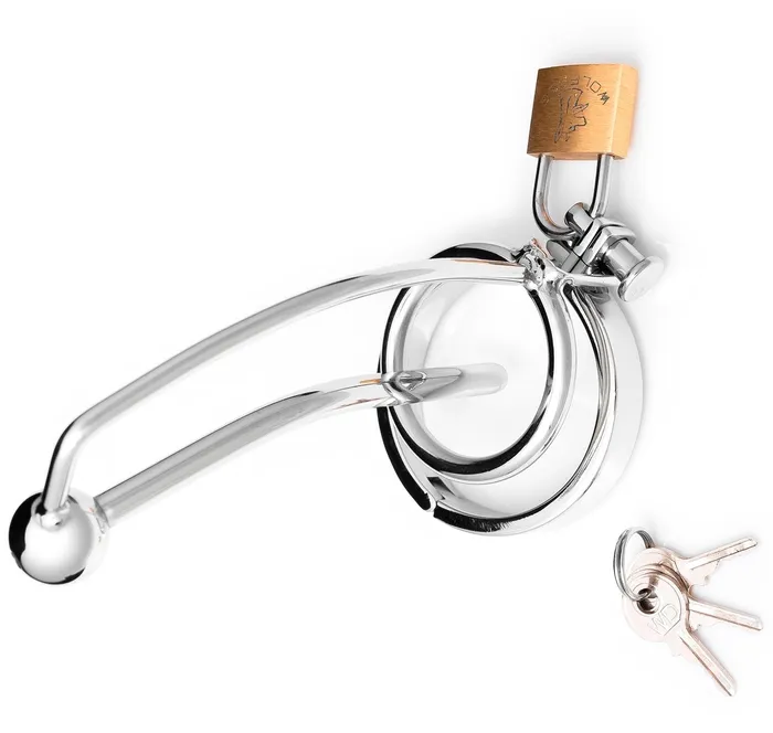 fetishtoyboxcom Male Sex Toys IMPALER STAINLESS STEEL CHASTITY DEVICE