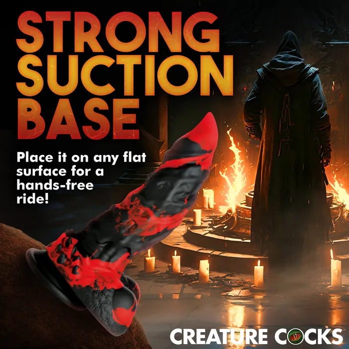 Fiery Demon Monster Dildo XR Brands Dildos