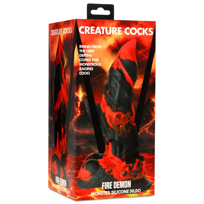 Fiery Demon Monster Dildo XR Brands Dildos