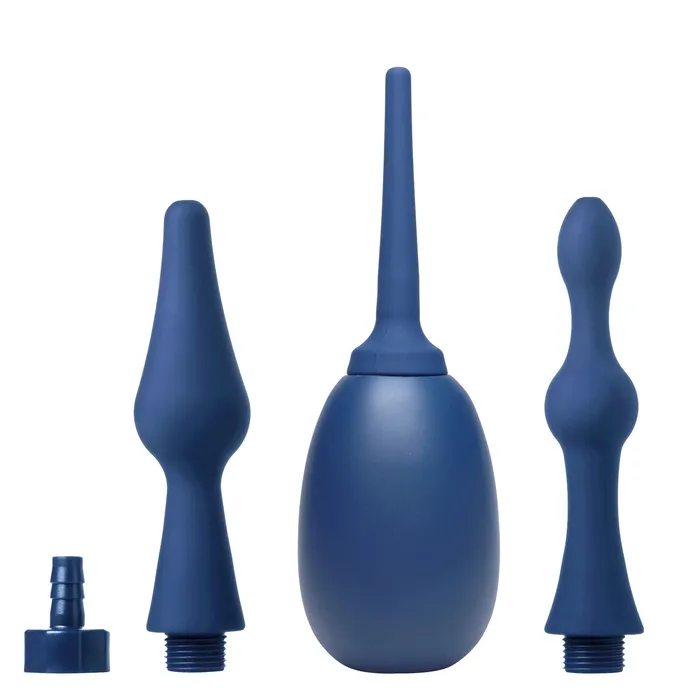 Flex Tip Silicone Attachment Kit With 8 Oz Enema Bulb XR Brands Anal