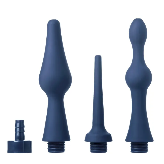 Flex Tip Silicone Attachment Kit With 8 Oz Enema Bulb XR Brands Anal