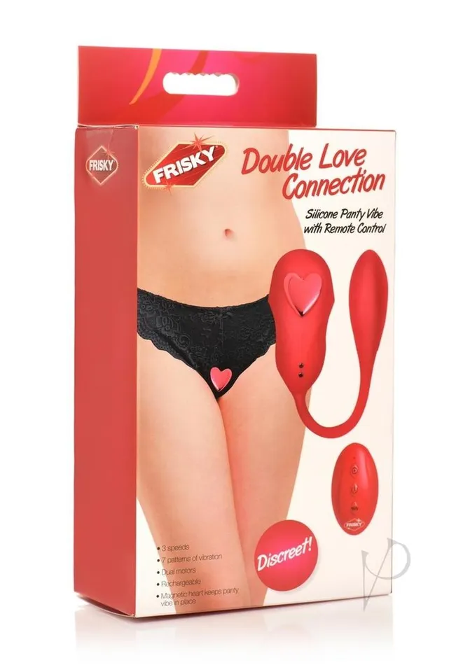 Frisky Dbl Love Connection Red Frisky Vibrators