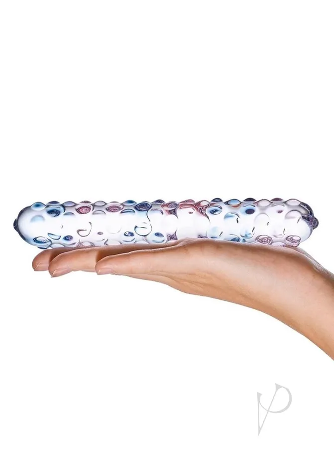Glas Vibrators Purple Rose Nubby Dildo Glas Vibrators Purple Rose Nubby Dildo