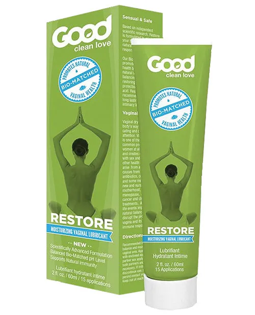 Good Clean Love Lubricants Good Clean Love Bio Match Restore Moisturizing Personal Lubricant