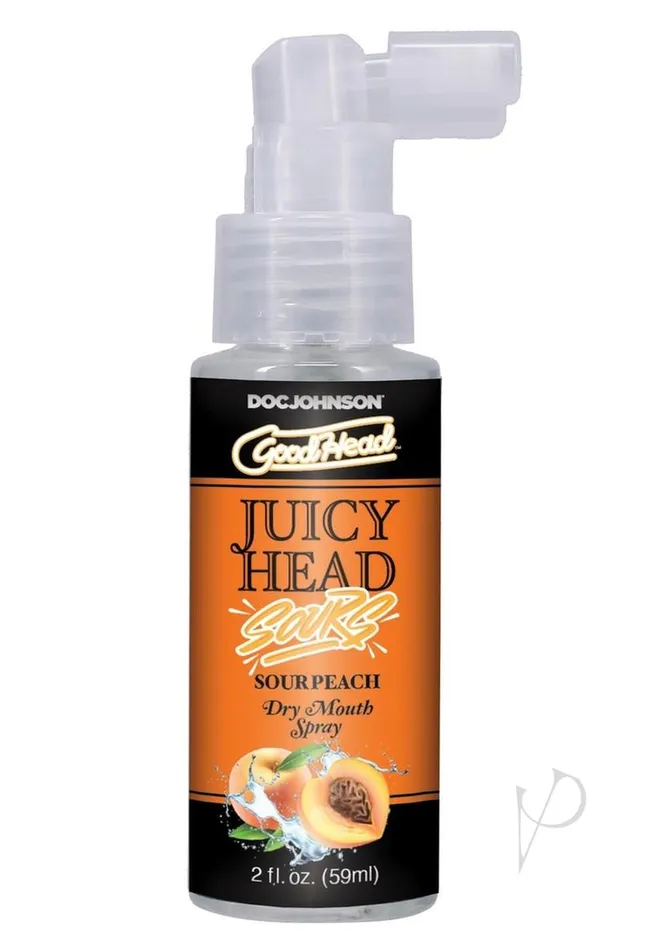 Goodhead Juicy Head Sour Peach 2oz GoodHead Male Sex Toys Goodhead Juicy Head Sour Peach 2oz GoodHead Male Sex Toys