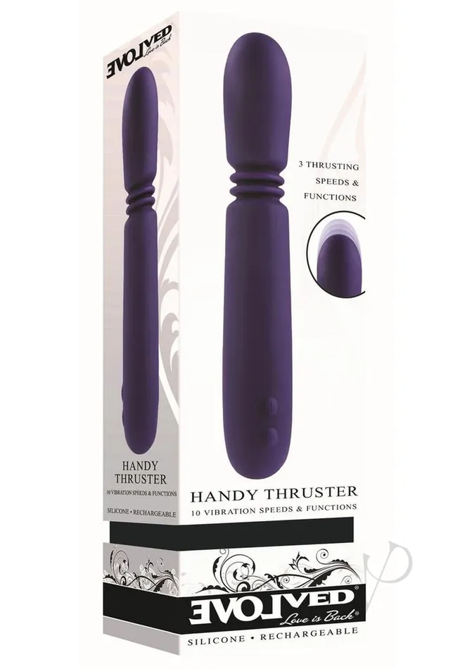 Handy Thruster Purple Evolved Vibrators