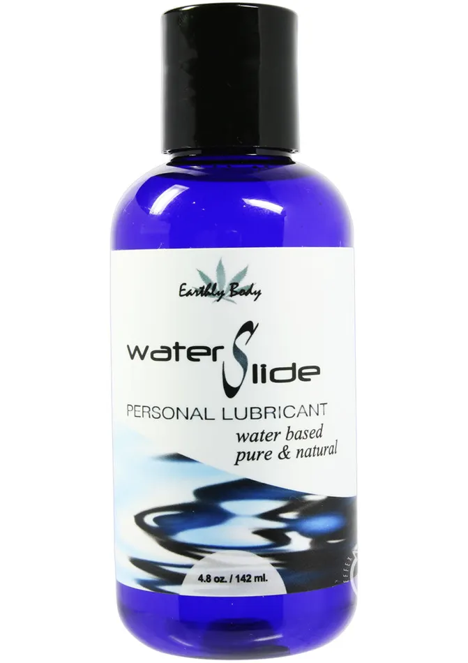 Hemp Seed Body Care Vibrators Waterslide 4 Oz Lube