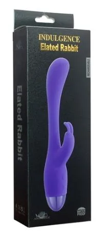 Indulgence Vibrators Fantasy Bliss Indulgence Elated Rabbit Vibrator Purple Indulgence Vibrators Fantasy Bliss Indulgence Elated Rabbit Vibrator Purple