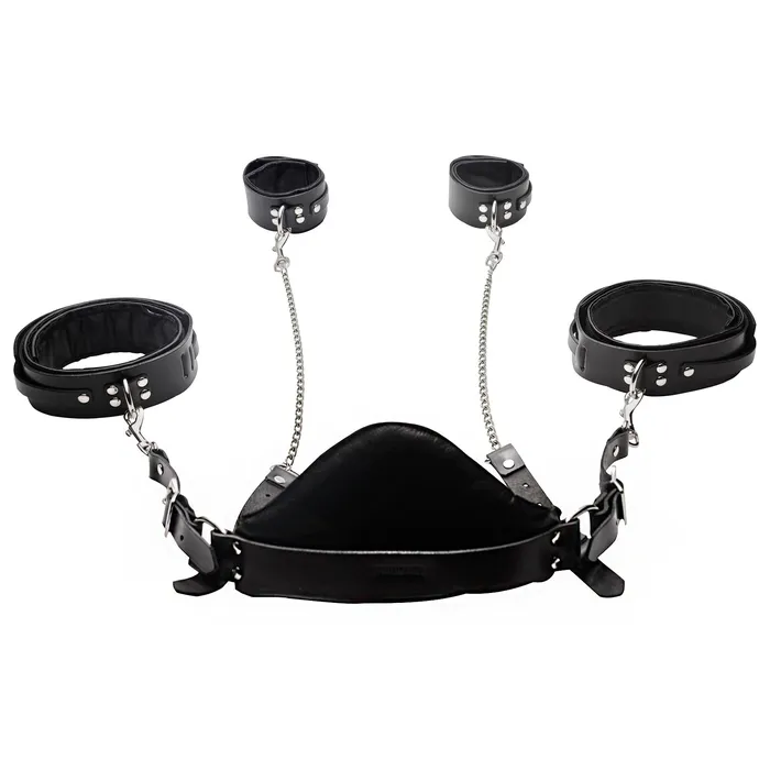 Leather Sling and Stirrups for Ultimate Penetration XR Brands Vibrators