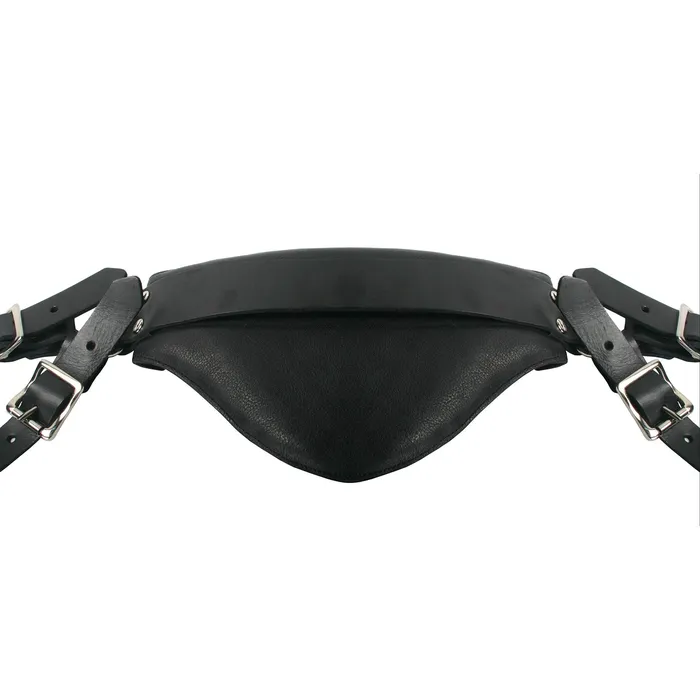 Leather Sling and Stirrups for Ultimate Penetration XR Brands Vibrators