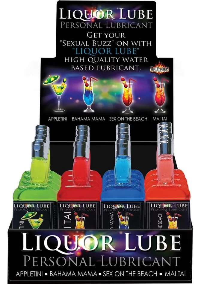 Liquor Lube Vibrators Liquor Lube Assorted 16disp