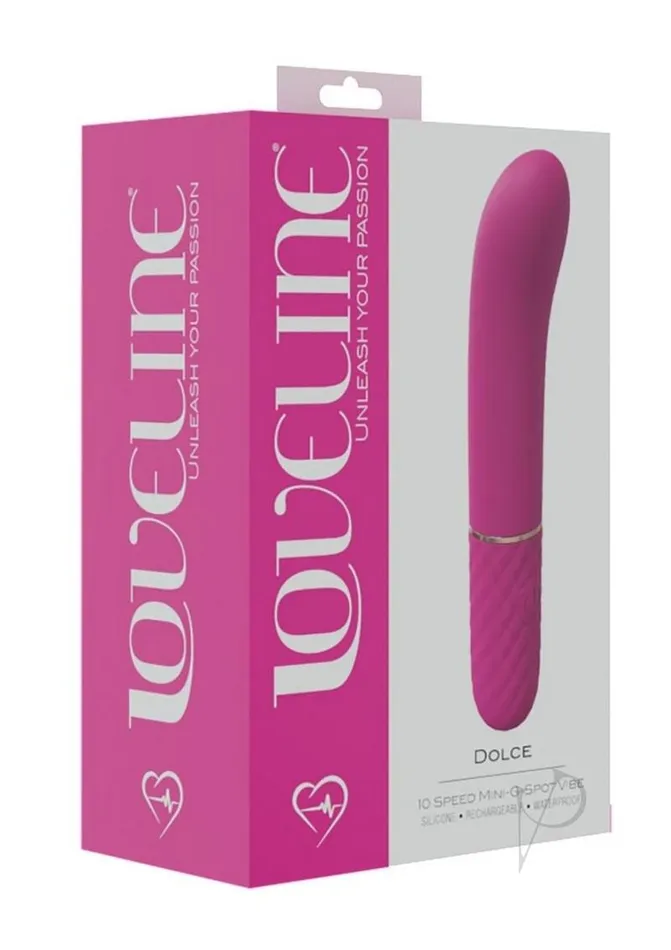 Loveline Vibrators Dolce Mini Gspot Vibe Pink