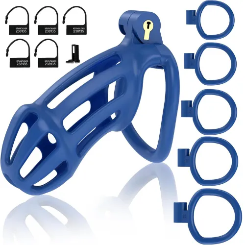 Male Sex Toys CupidSecrets Adjustable Colored Chasity Cage